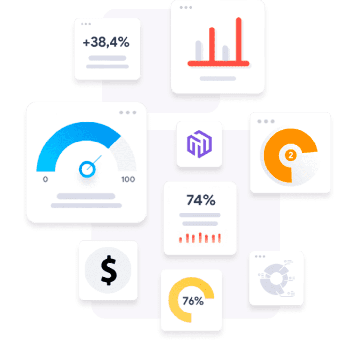 Programmatic marketing illustration by Ted Jordan.