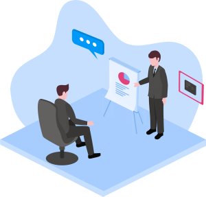 Media trading and digital marketing consulting session.